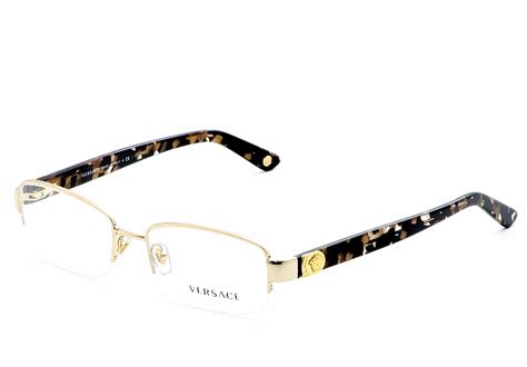 mens gold versace eyeglasses|versace gold frame glasses men's.